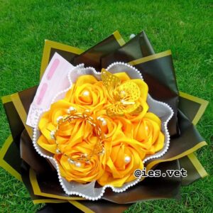 Ramo eterno amarillo 💛🌹✨