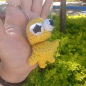 Llavero del videojuego REPO a crochet