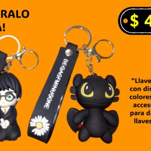 🔑 Llaveros Diseños Varios – El Toque Perfecto para Tu Estilo 🎒✨