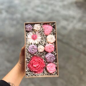 Cajita de flores 🐝