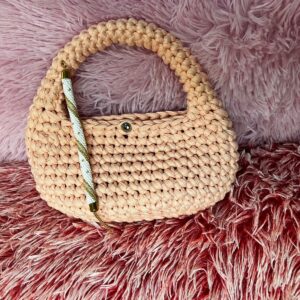 Bolso a Crochet + Pulsera (Bead Crochet)